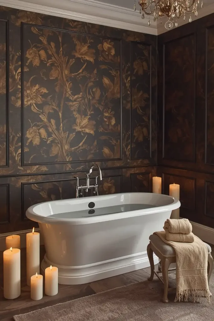 A Freestanding Bathtub in the Bedroom for the Ultimate Romantic Experience