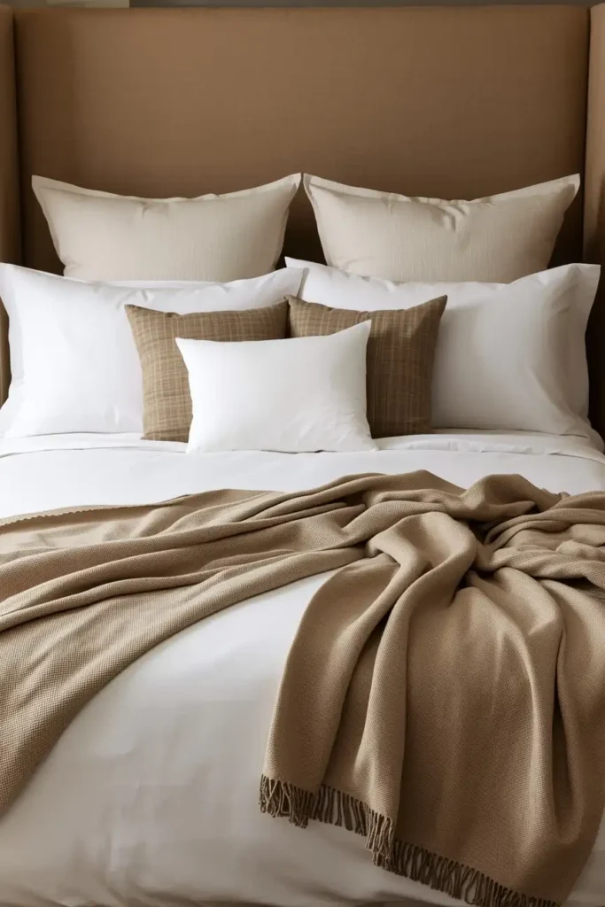 A Luxurious Layered Bed That Invites You to Stay All Weekend