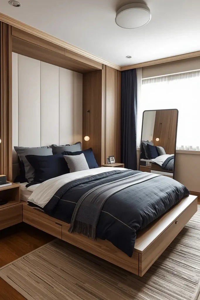 A Small Bedroom That Feels Bigger with Thoughtful Cozy Touches