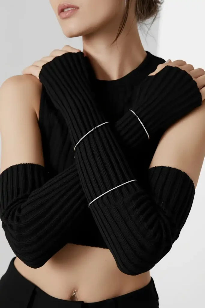 Arm Warmers That Add Drama to Any Outfit