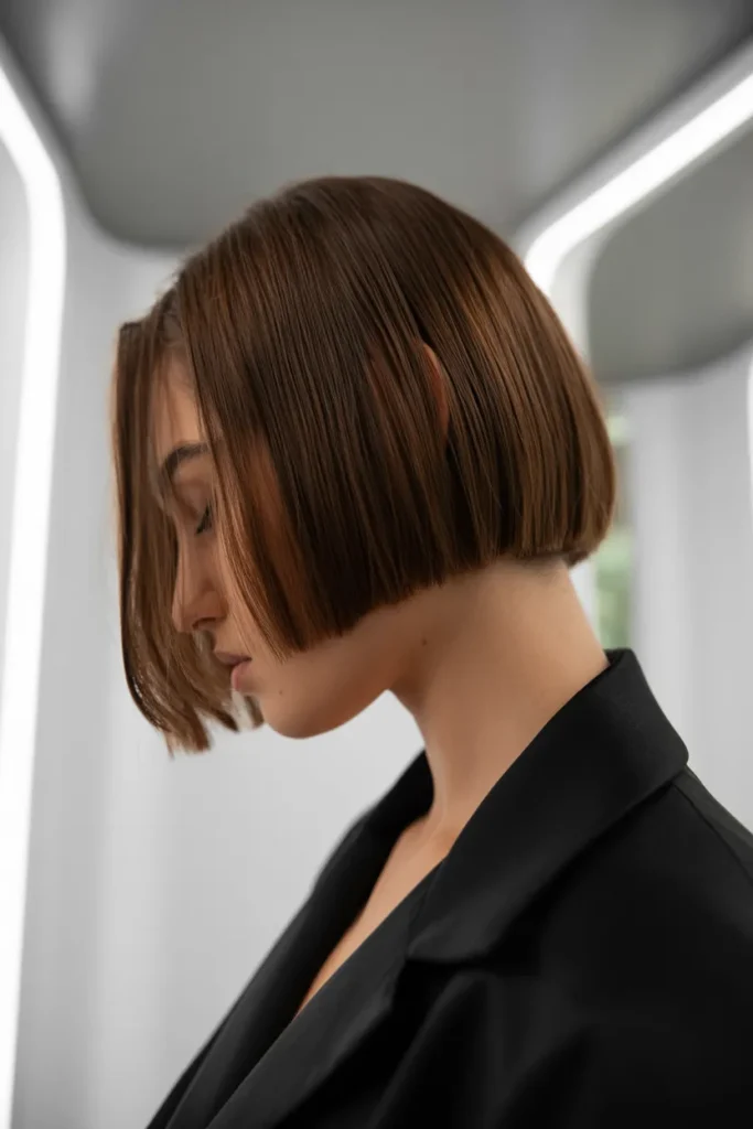 Blunt Collarbone Cut With Soft Ends for a Clean, Polished Vibe