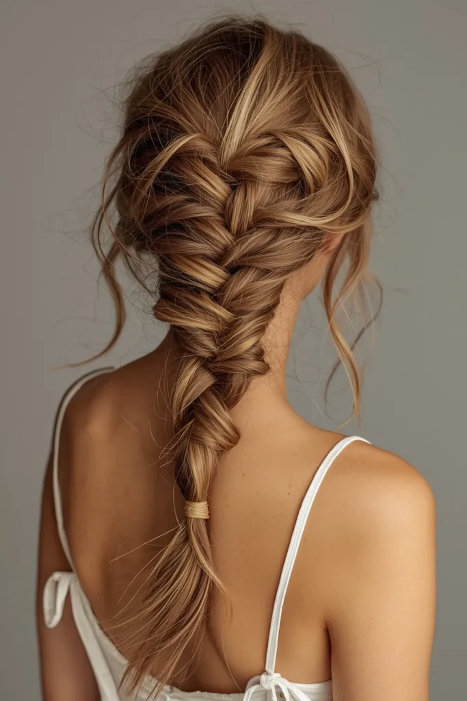 Boho Fishtail Braid