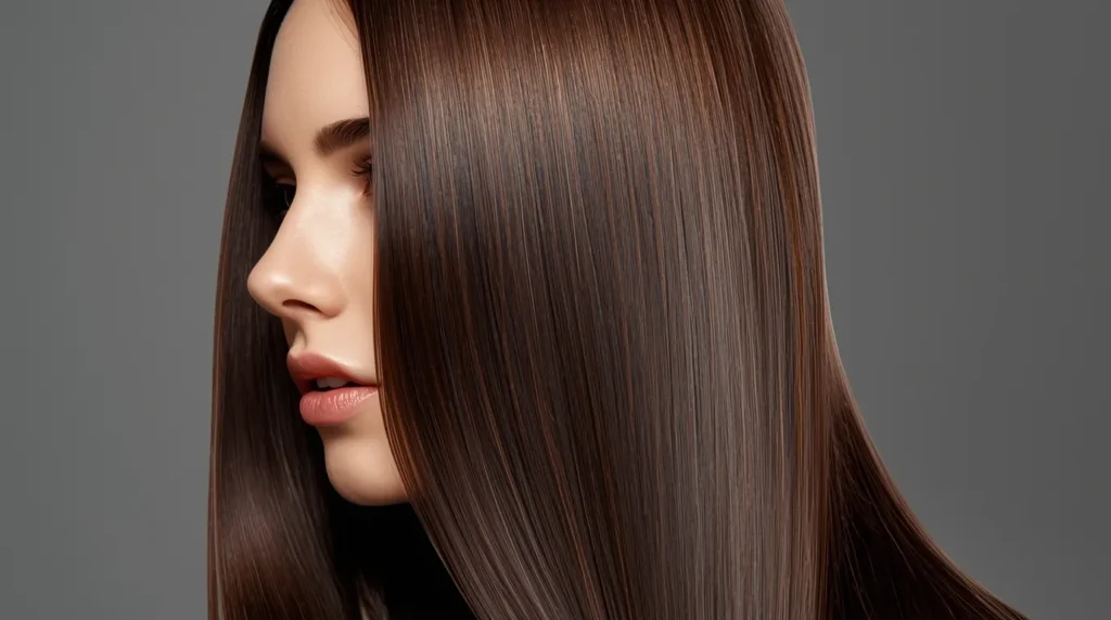 Bright Espresso Brunette with Maximum Gloss