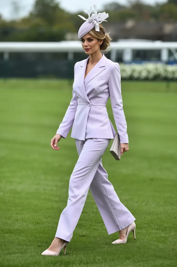 Chic Pastel Suit Set