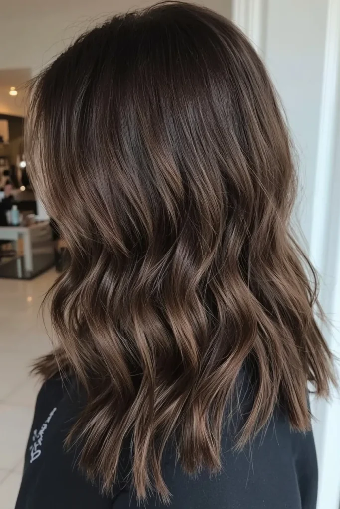 Chocolate Brown Balayage