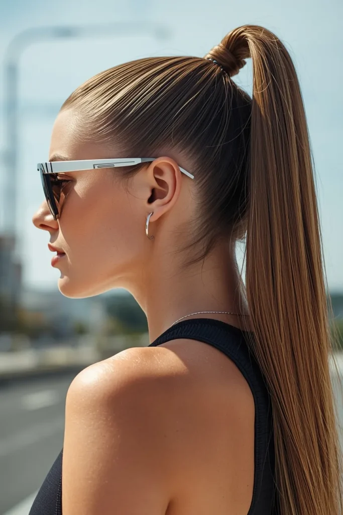 Classic High Ponytail