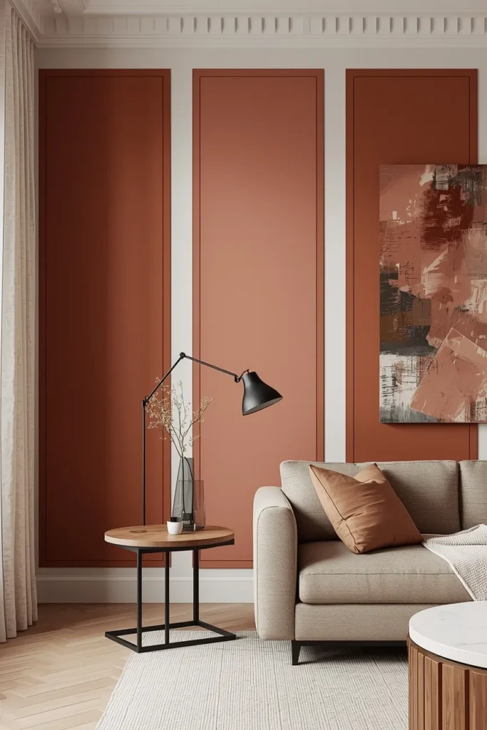 Color Blocked Paint Panels