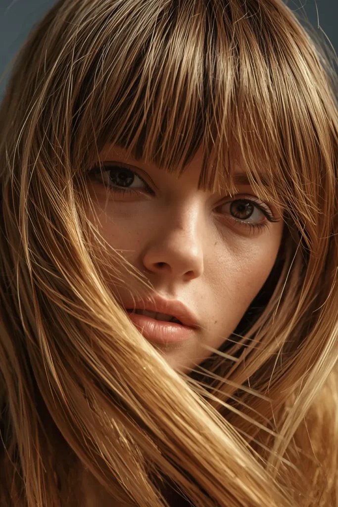 Curtain-Bang Refresh with a Color to Match