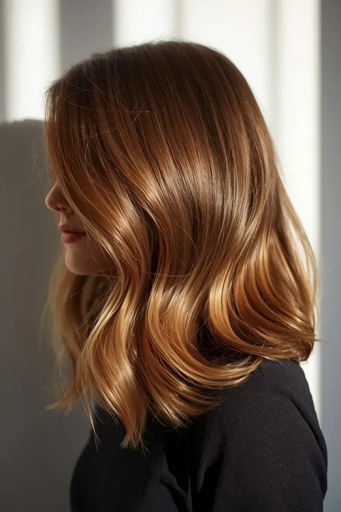 Dimensional Brunette with Golden Undertones