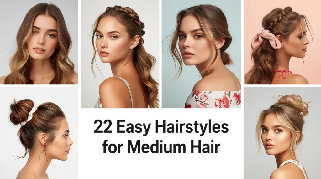 Easy Hairstyles for Medium Hair