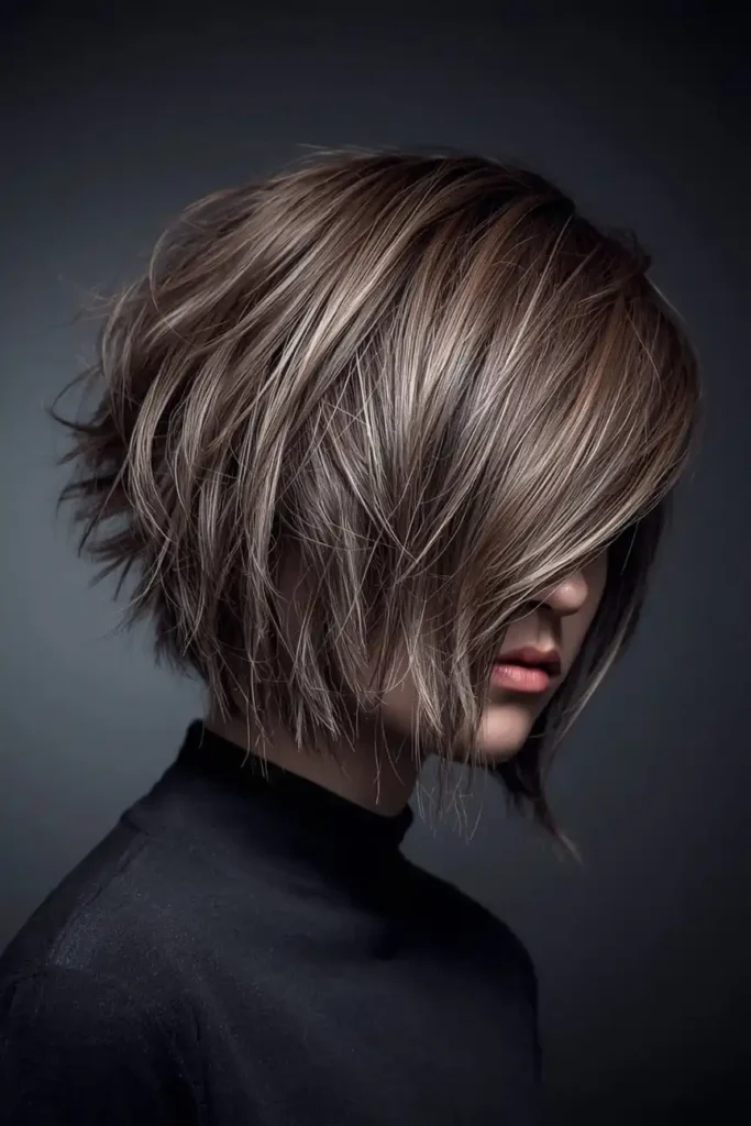 Edgy Shag Haircut with Piecey Texture