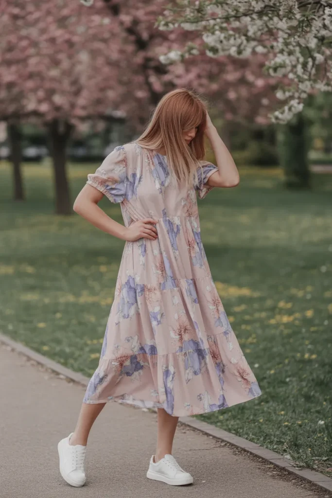 Feminine Florals with a Casual Touch