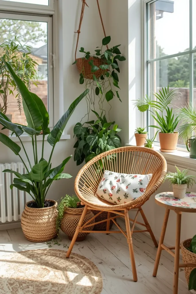 Garden-Inspired Indoor Corners