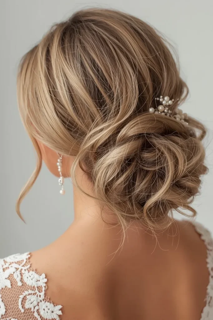 Half-Up Half-Down Curls