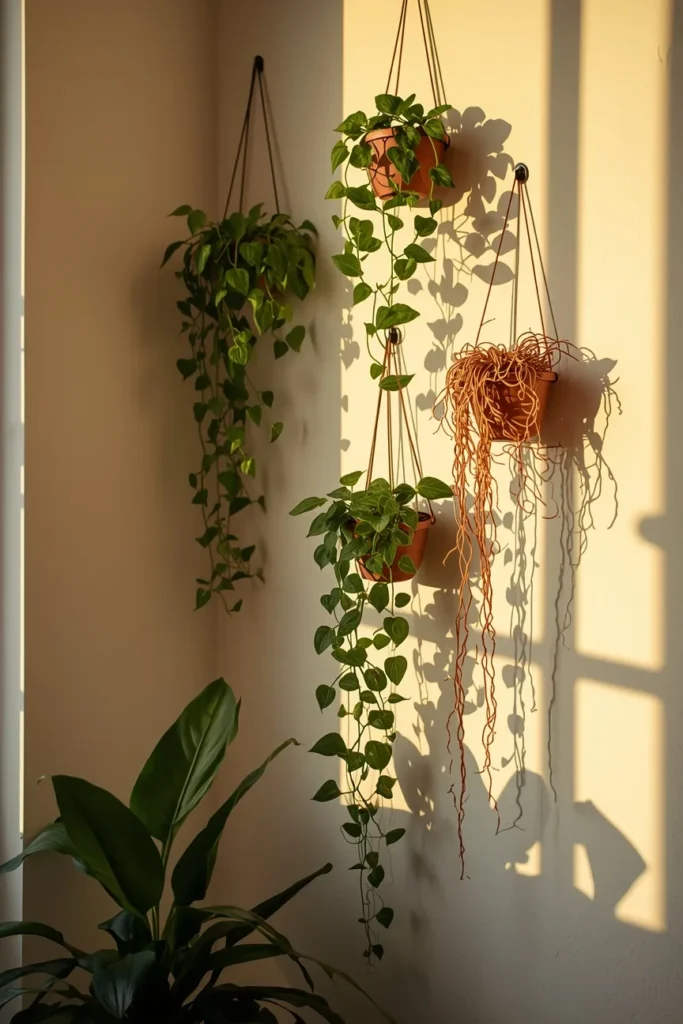 Hanging Planters and Trailing Plants