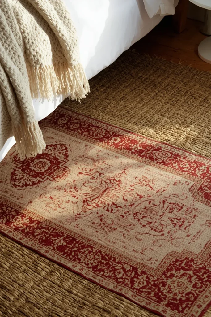 Layer Rugs to Create Depth and Texture