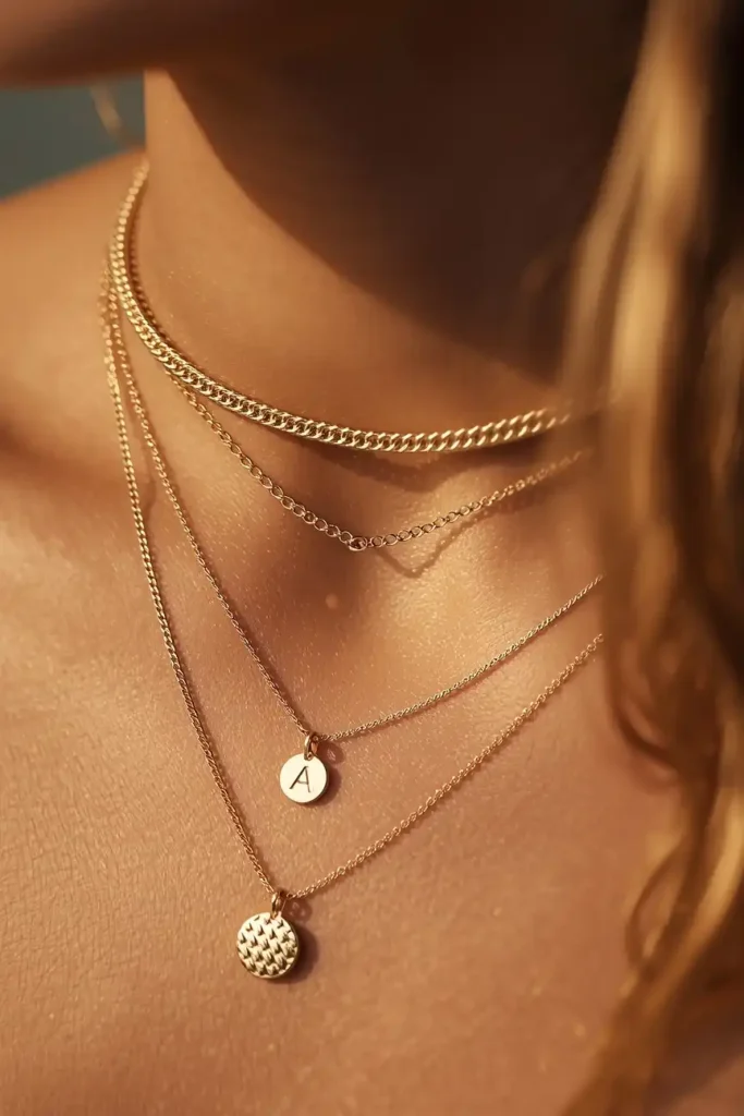 Layered Necklaces: Crafting a Personal Narrative