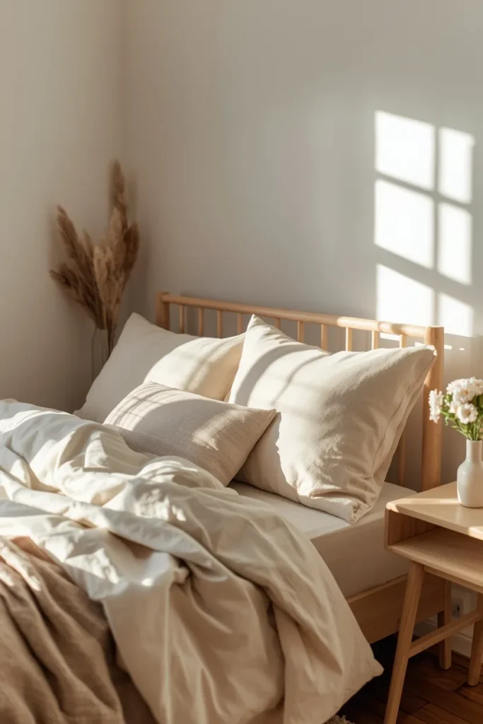 Light Bedding for a Spring Makeover