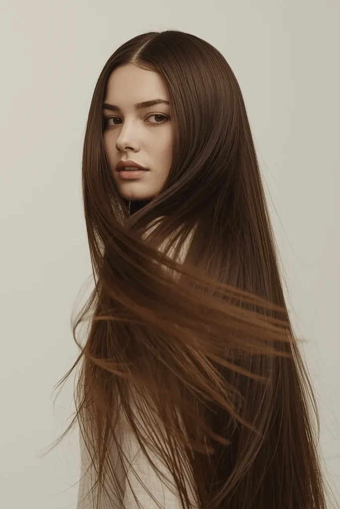 Long Hair with Invisible Layers for Natural Movement