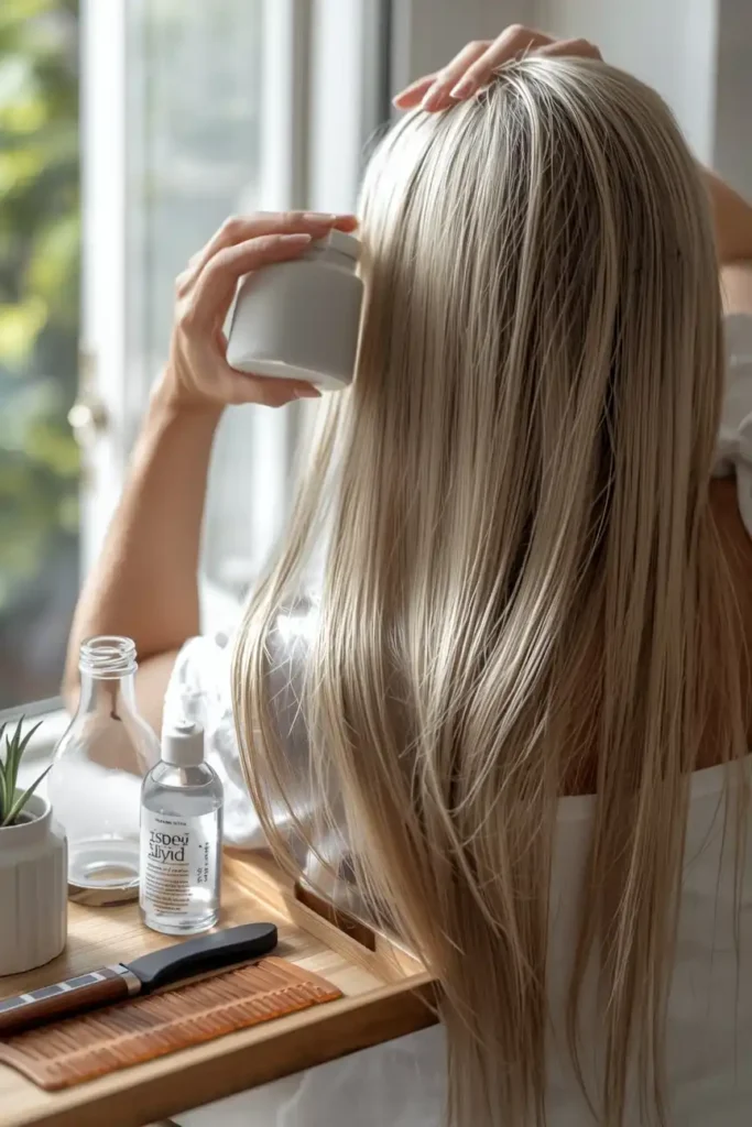 Long-Term Hair Health Is the Real Secret Behind Stunning Icy Blonde Balayage
