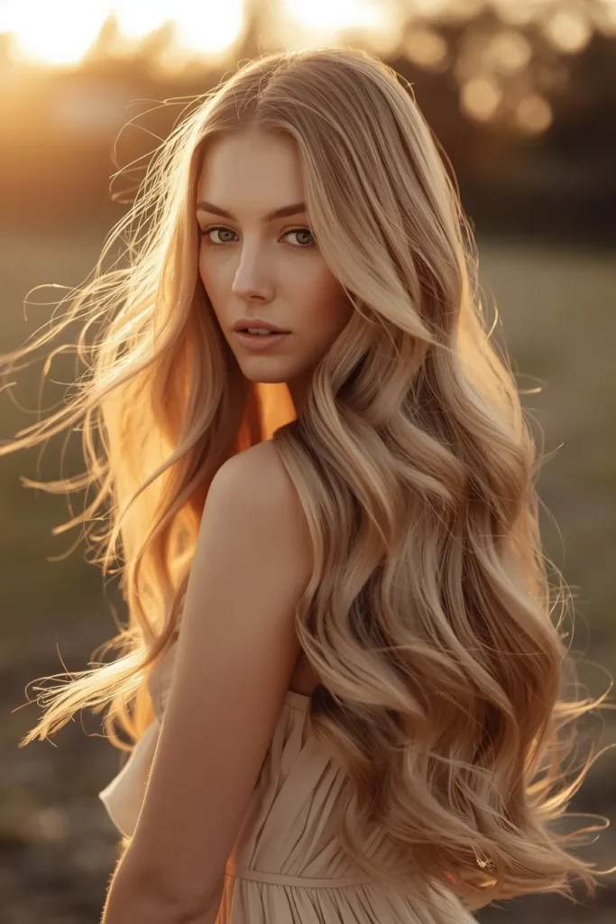 Loose Romantic Waves