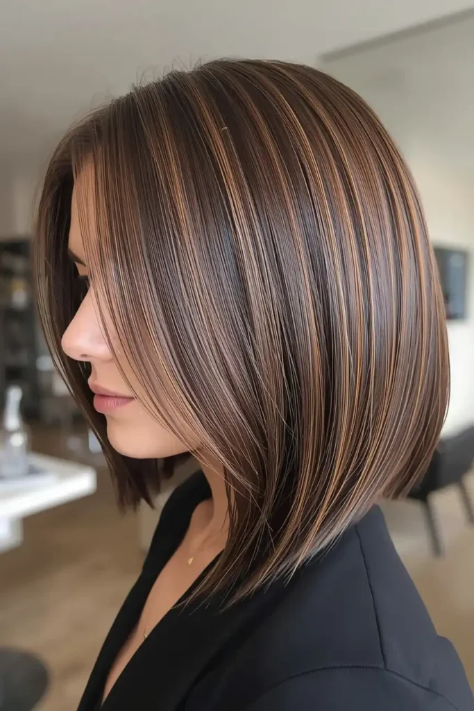 Modern Shag Haircut with Sleek Finish
