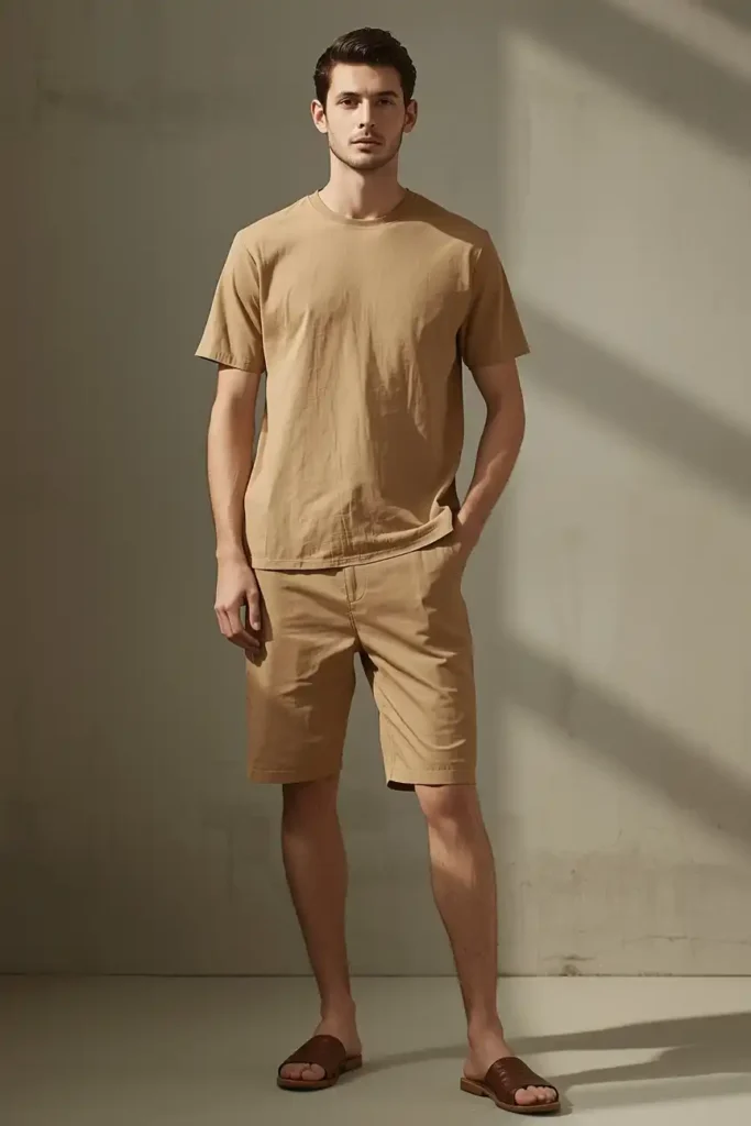 Monochromatic Earthy Tones Head-to-Toe for Maximum Ease