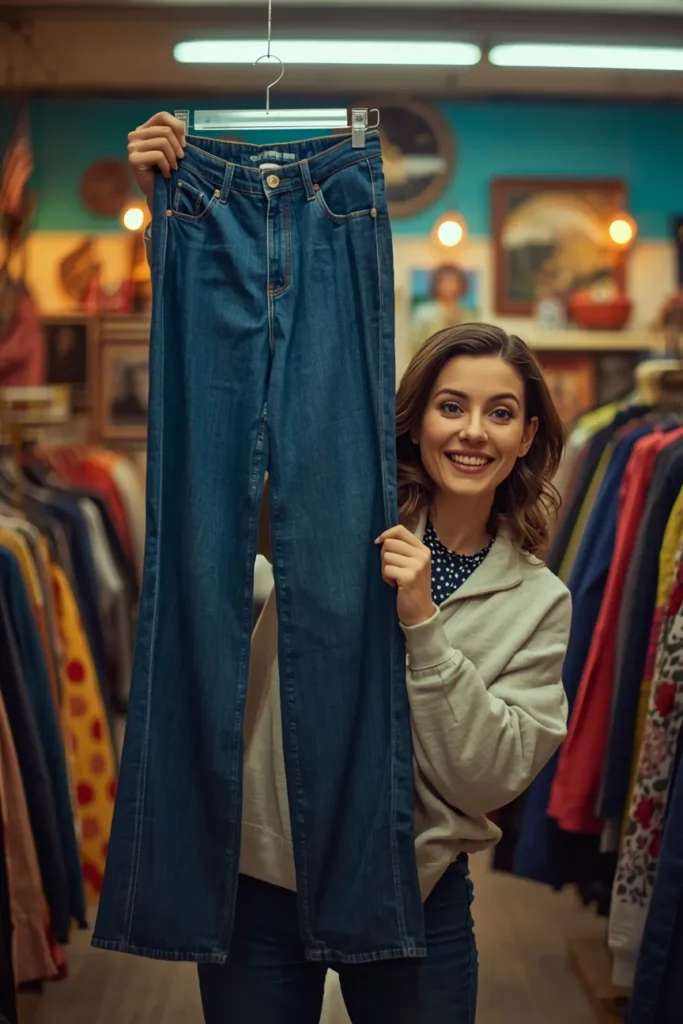 Not Tailoring or Hemming Thrifted Pairs