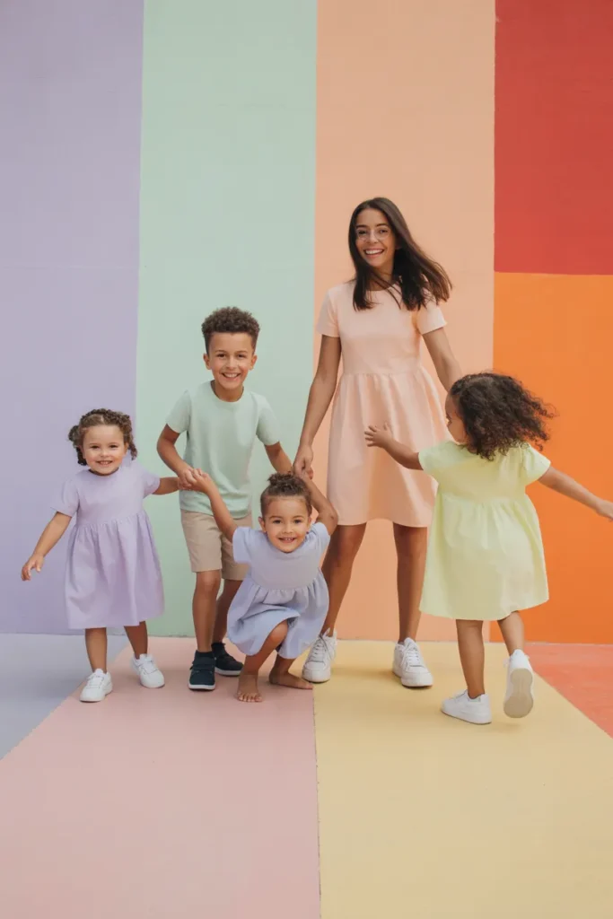 Pastel Patchwork for a Fun, Playful Summer Session