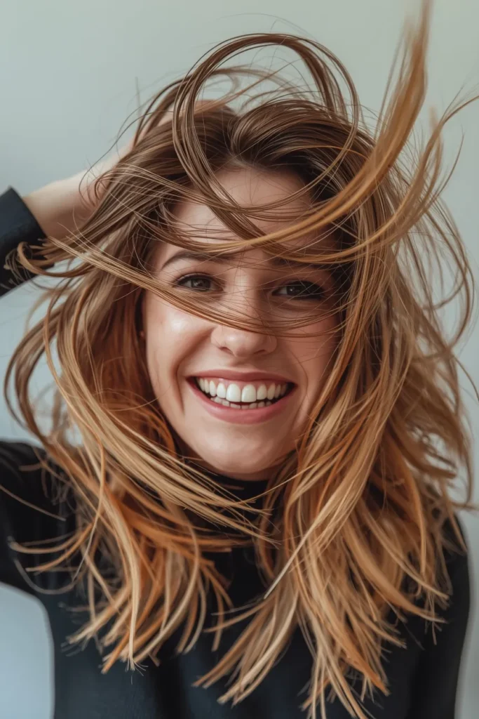 Peekaboo Highlights for a Playful Hidden Color Moment