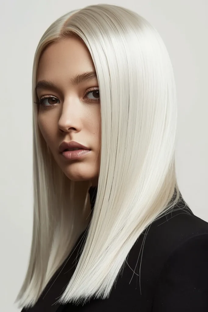 Platinum Blonde with a Warm Undertone for Wearability