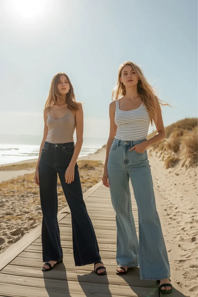 Reaching for Dark, Heavy Denim in Summer