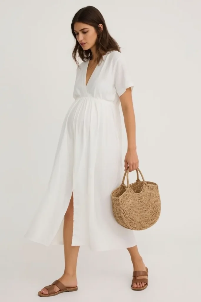 Relaxed Linen Dress for Warm Days