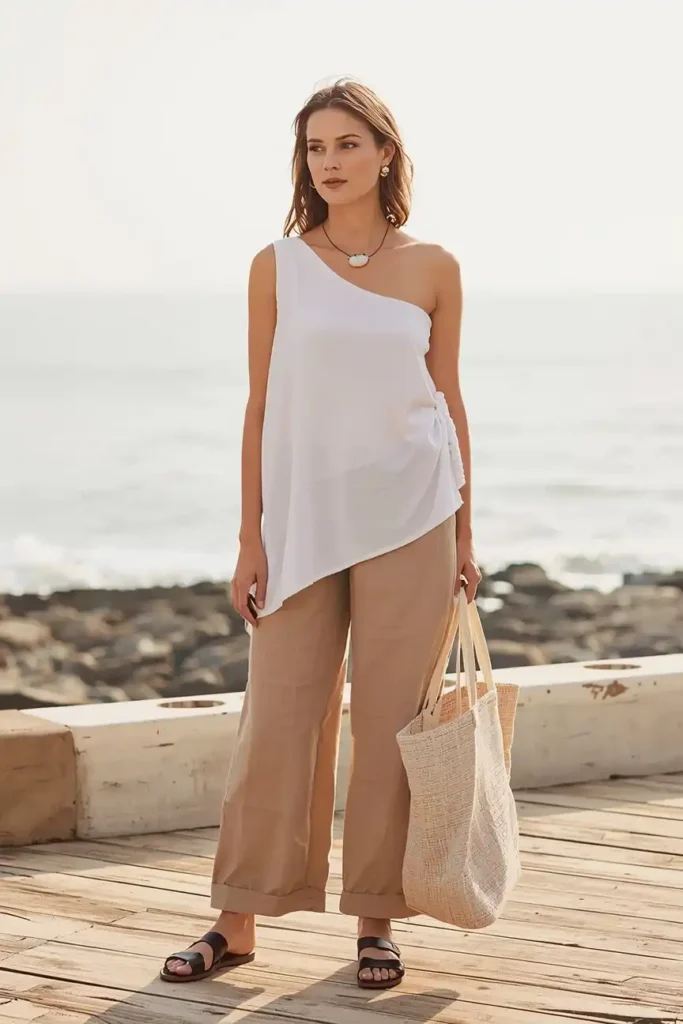 Relaxed With Linen Pants