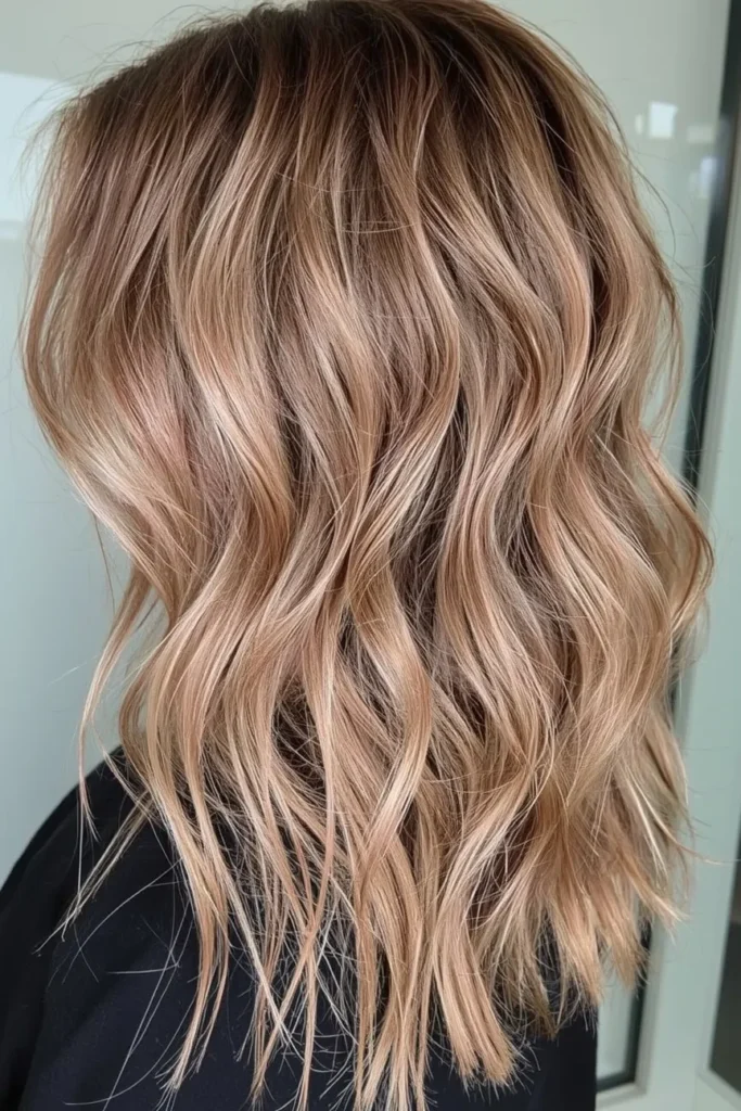 Rose Gold Balayage