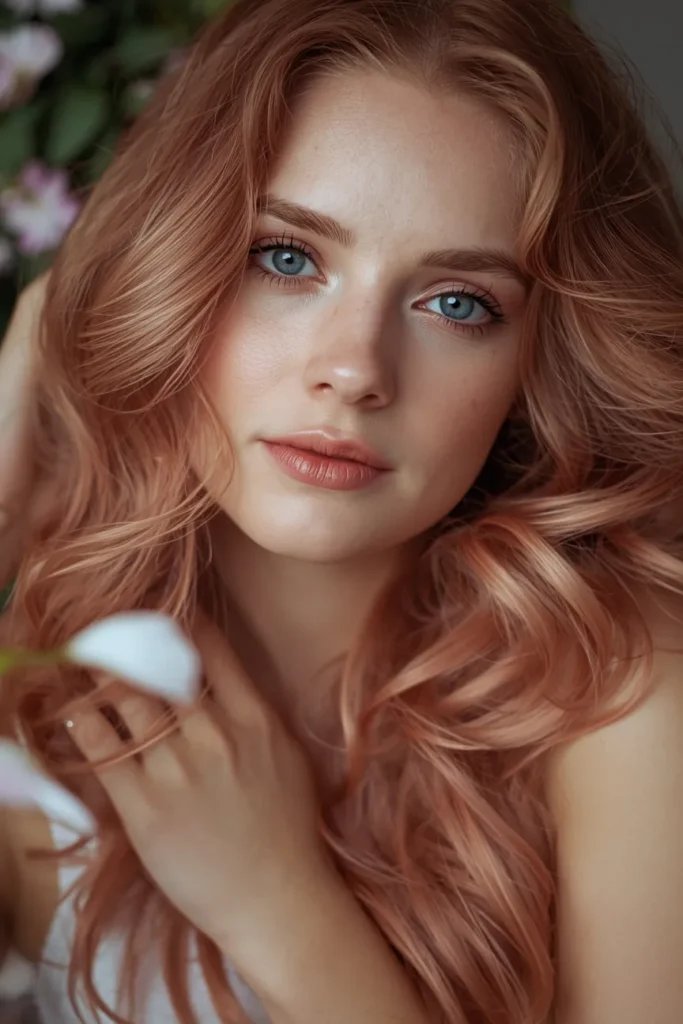Rose Gold Tones for a Romantic Warm-Weather Vibe