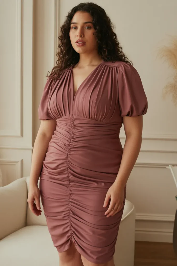 Ruched Dresses for Subtle Shaping