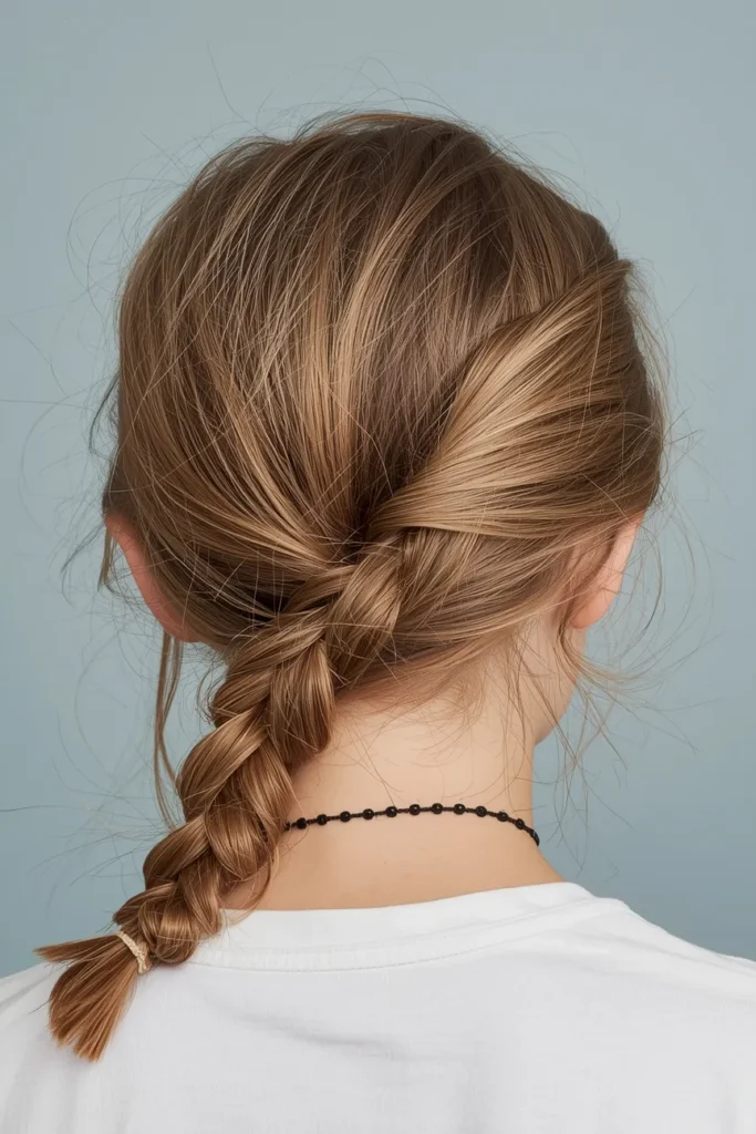 Simple Side Braid