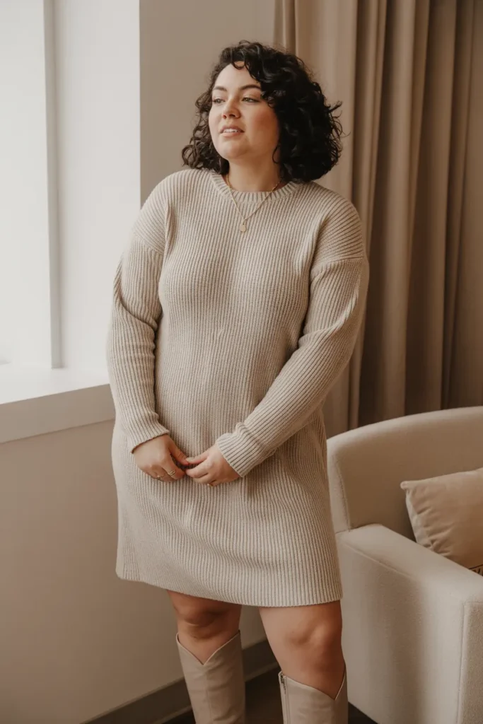Soft Knit Dresses for Cozy Confidence