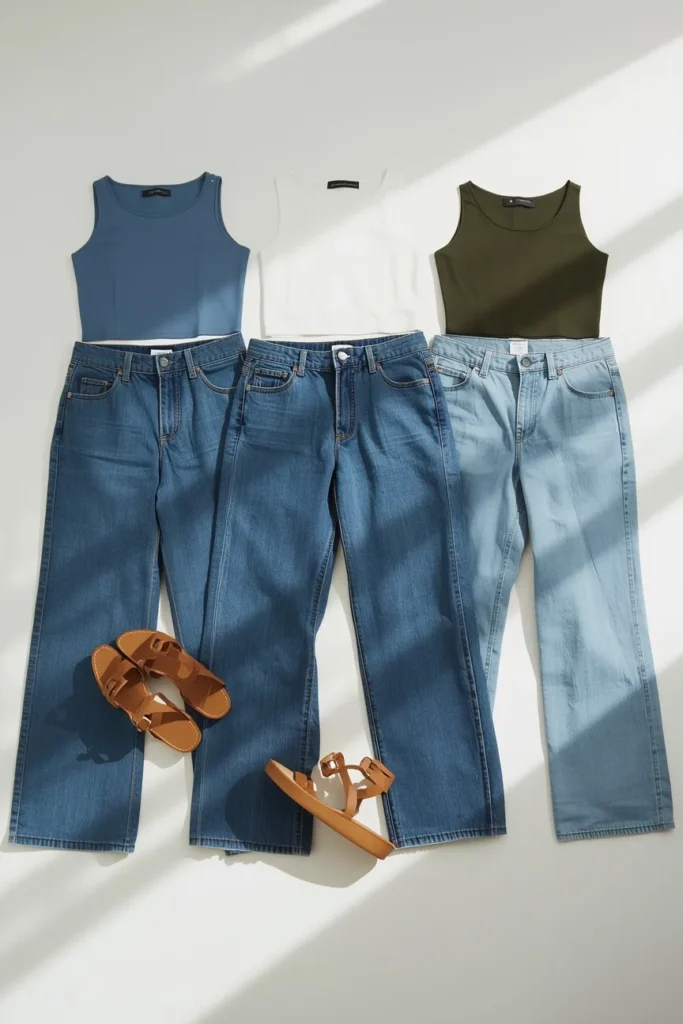 Sticking to Only One Color Family for the Whole Outfit