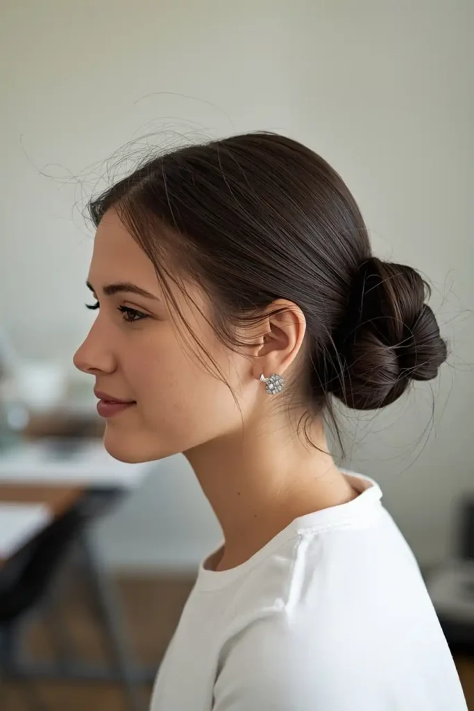 Structured Space Buns With a Minimalist Edge