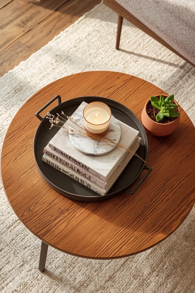 Style a Coffee Table Like a Designer Would