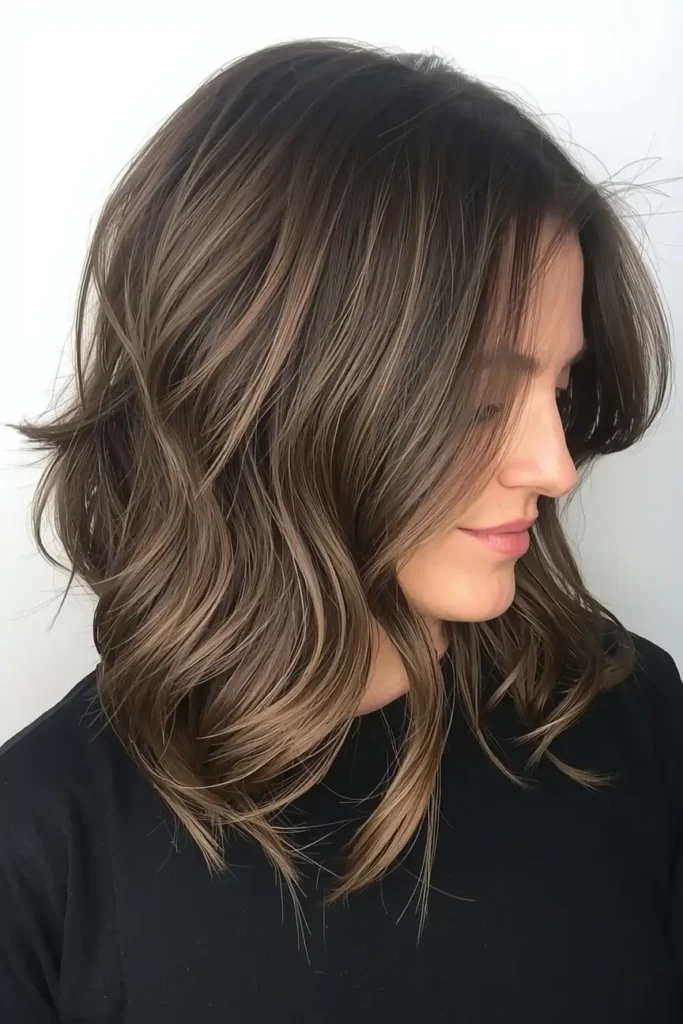 Subtle Wolf Cut with Rounded Layers