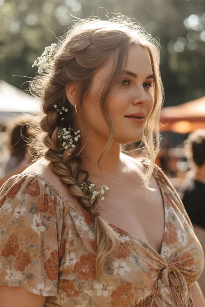 The Boho Undone Braid