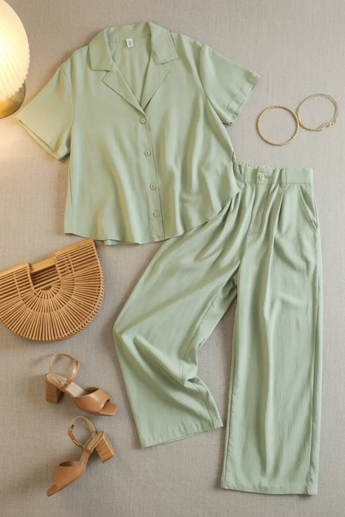 The Breezy Linen Set That Does All the Work