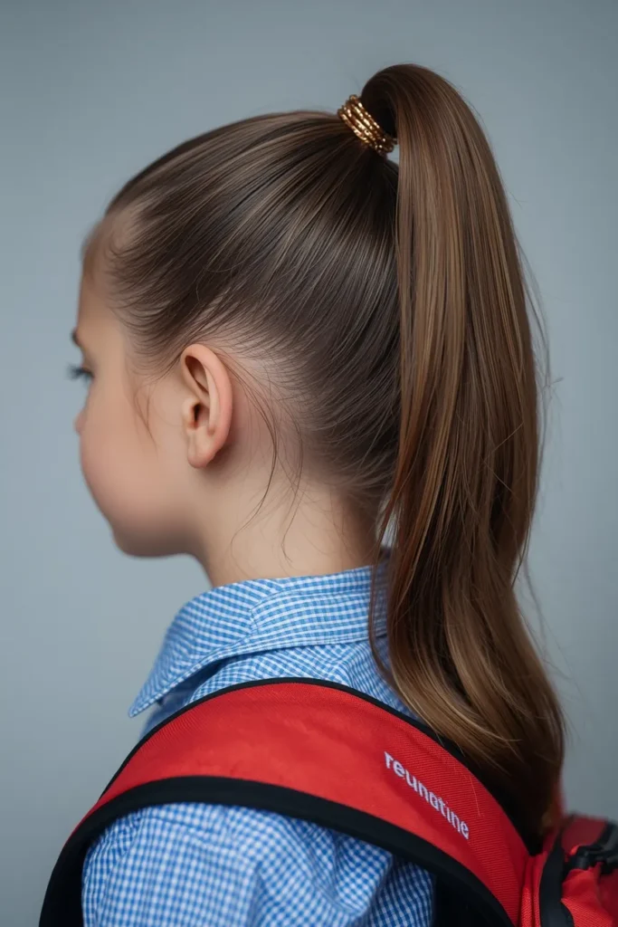 The Classic Sleek Ponytail