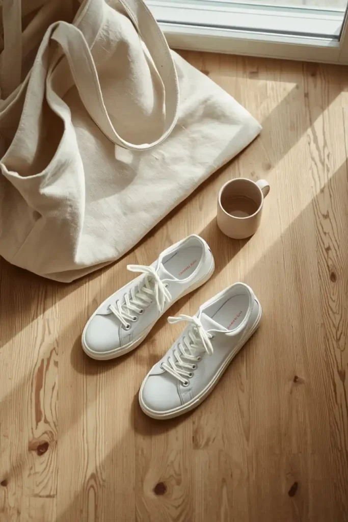 The Classic White Leather Sneaker That Goes With Literally Everything