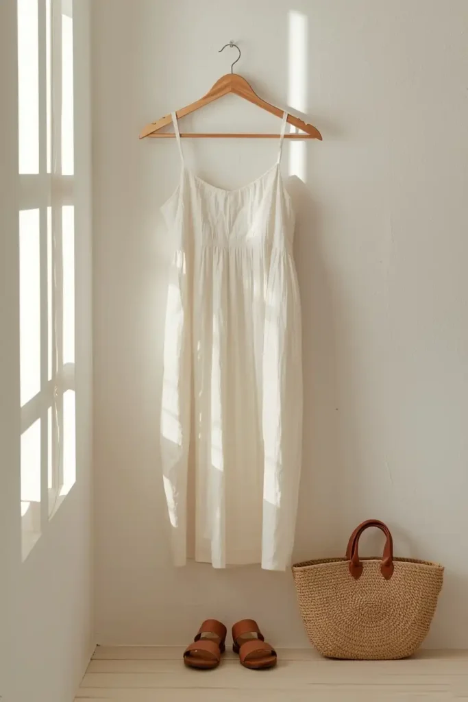 The Classic White Sundress That Goes With Everything