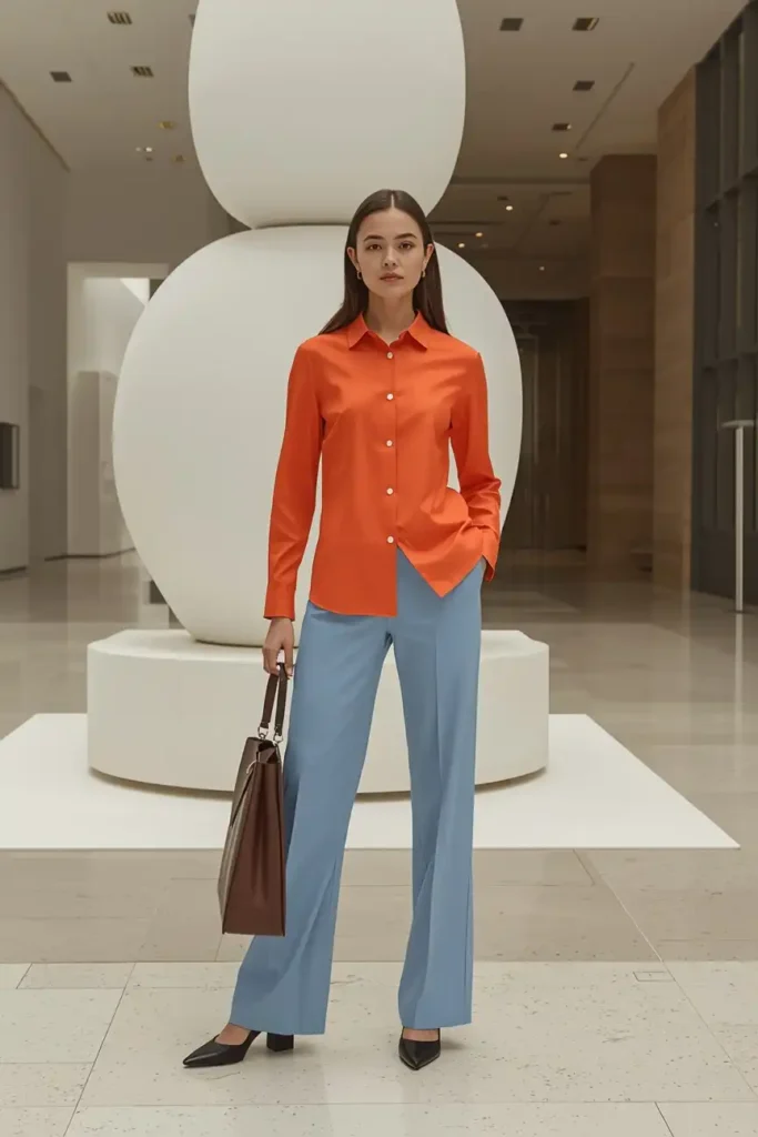 The Crisp Poplin Button-Front