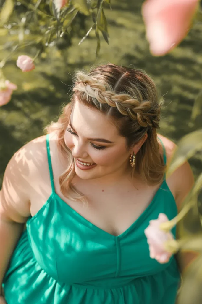 The Easy Crown Braid